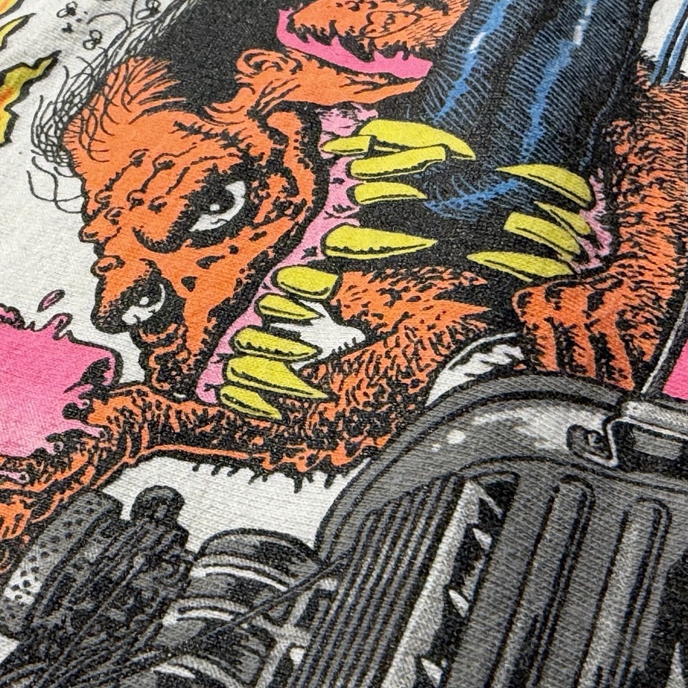 Vintage 1990 Rat Fink Junk Yard Tee Big Daddy Roth Shirt - Picture 5 of 9